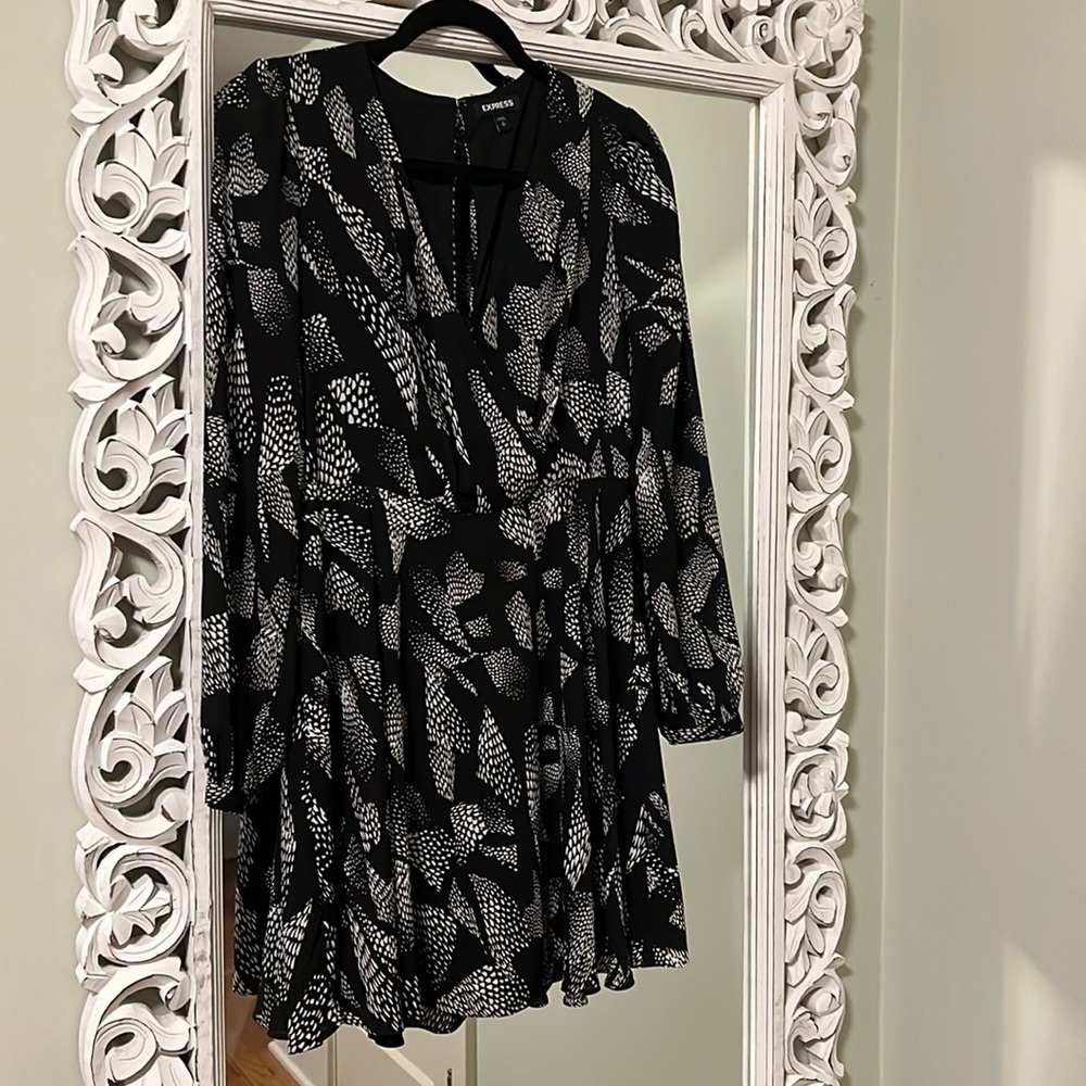 Express long sleeve dress